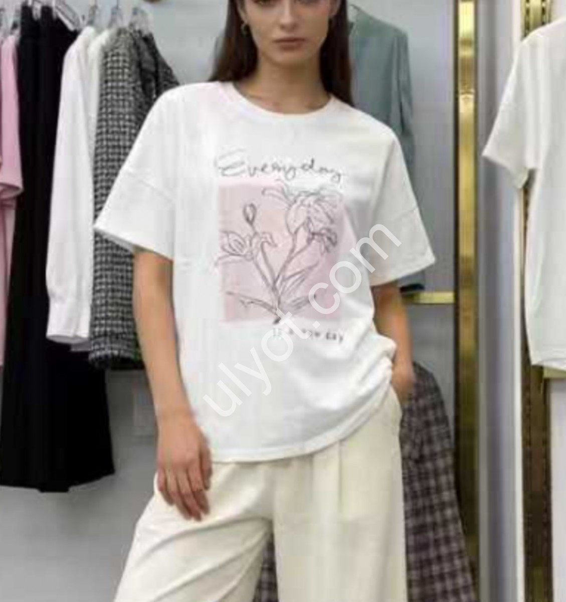 ФУТБОЛКА (ONE SIZE 62-64) МІКС LT6411