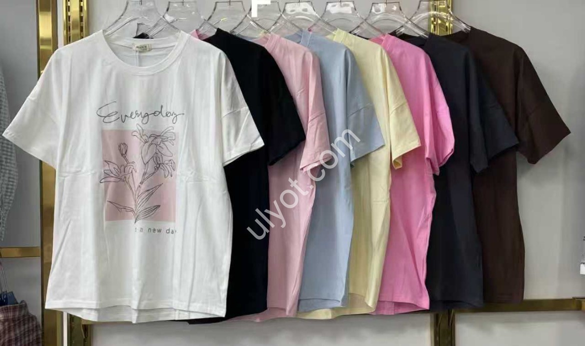 ФУТБОЛКА (ONE SIZE 62-64) МІКС LT6411