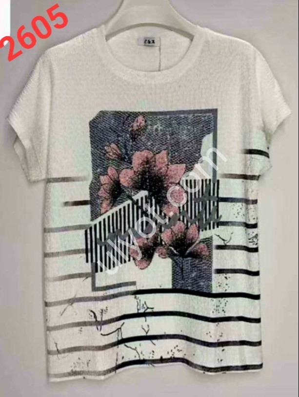 ФУТБОЛКА (ONESIZE 50-56) МИКС 2605