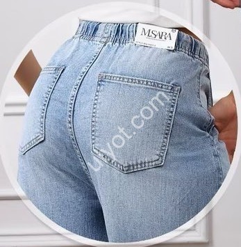 ДЖИНСЫ M.SARA (XS-XL) ГОЛУБОЙ 1501-5