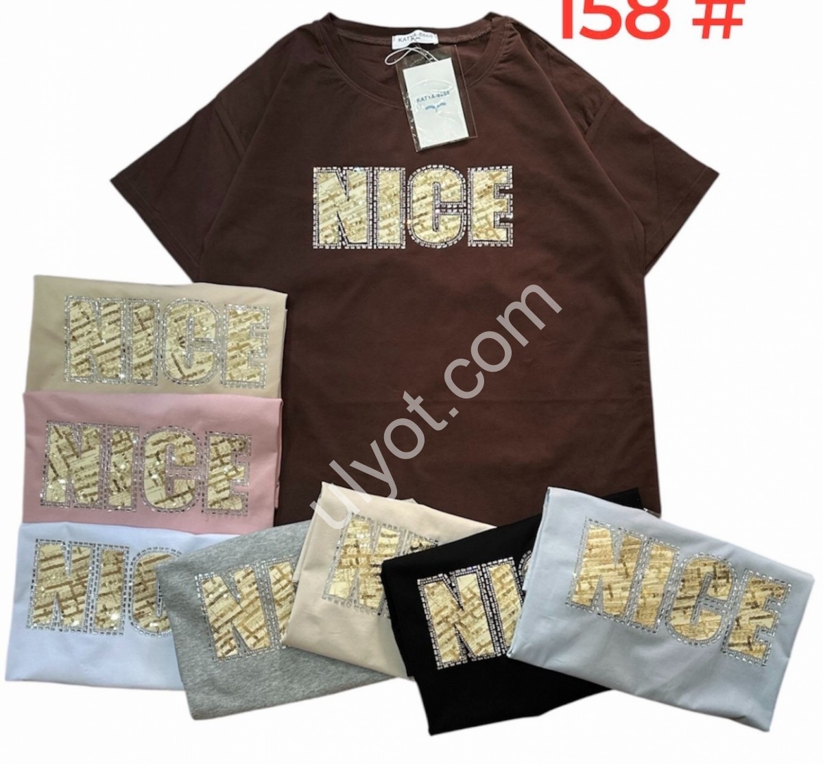 ФУТБОЛКА (ONESIZE 48-52) МИКС 158