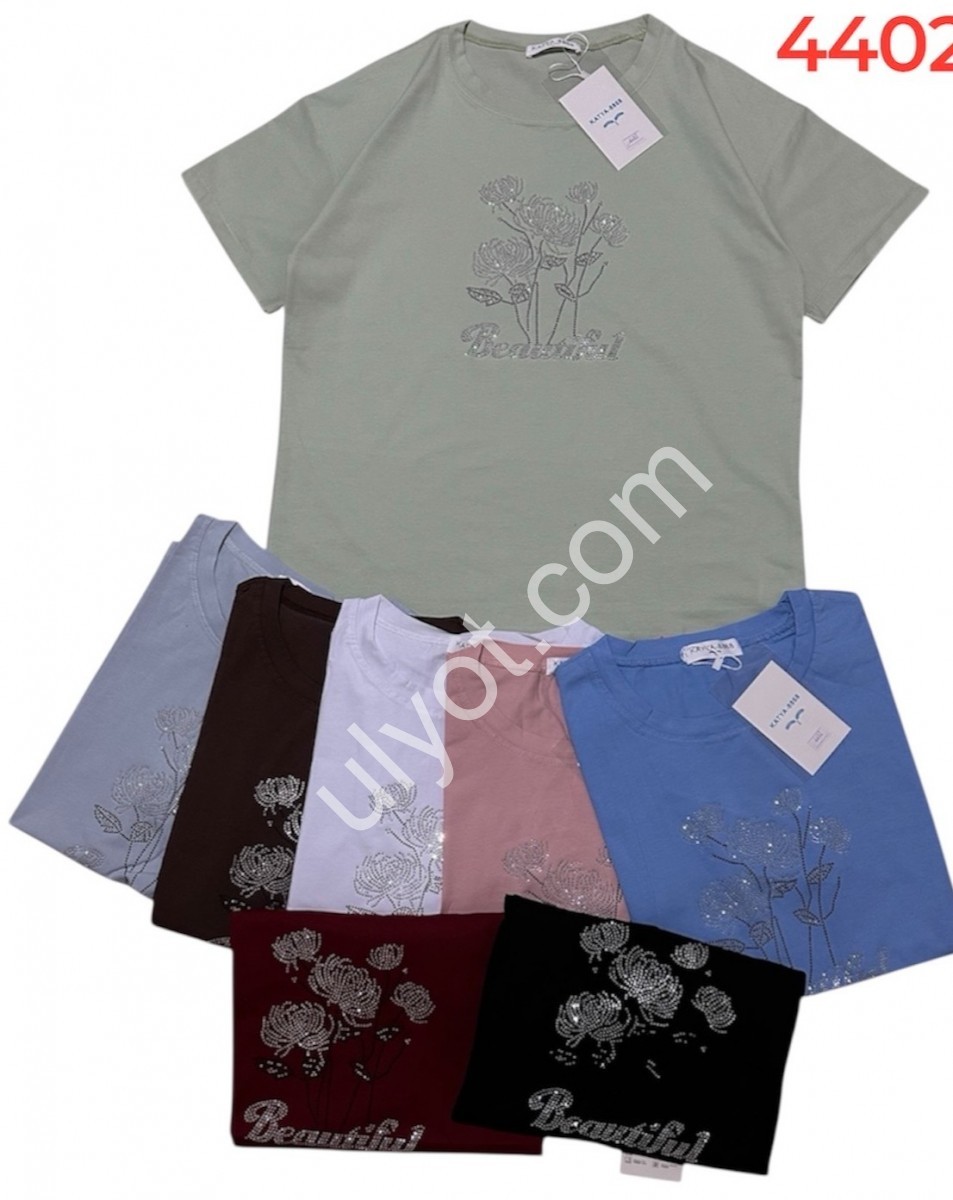 ФУТБОЛКА (ONESIZE 46-50) МІКС 4402