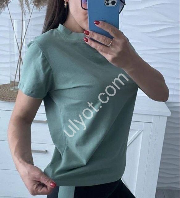 ФУТБОЛКА (42-50) ОЛИВКА 2437