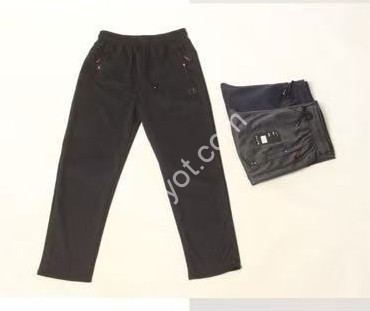 ШТАНИ (М-3XL) ПРЯМИЙ Т.СИНІЙ 2807