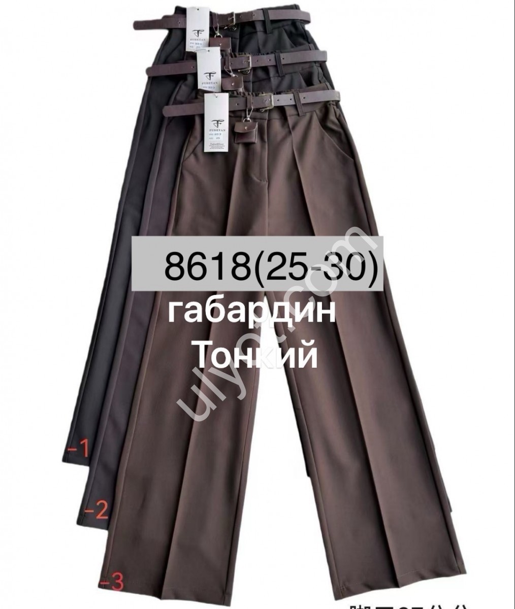 БРЮКИ ( 25-30) Т.КОРИЧНЕВЫЙ 8618-2