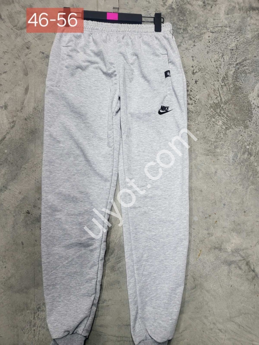 СПОРТ.ШТАНИ N02 (46-52) МАНЖЕТ СВ.СІРИЙ