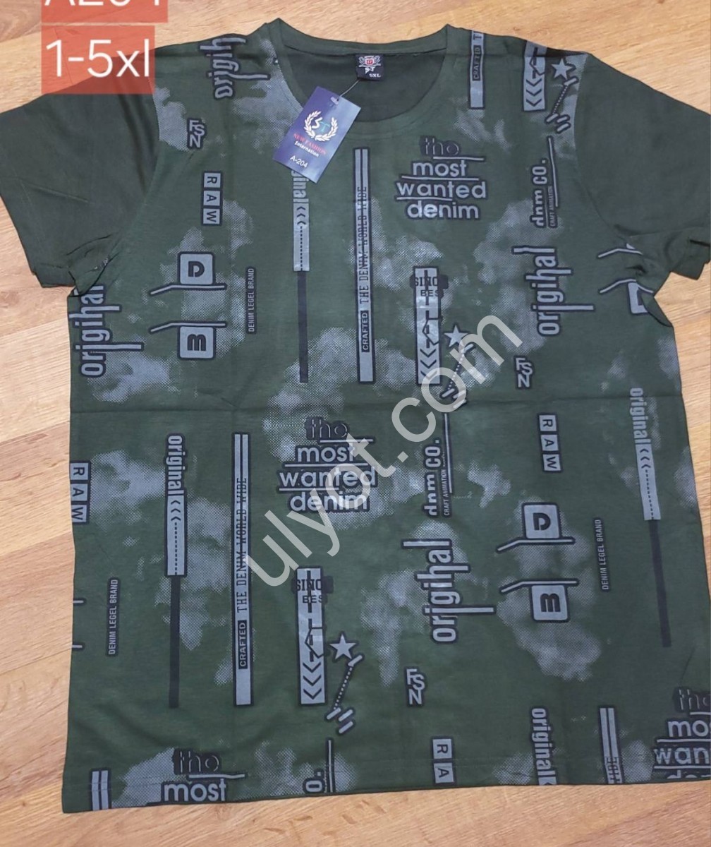 ФУТБОЛКА (XL-5XL) МИКС A204