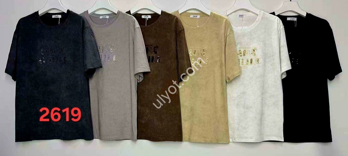 ФУТБОЛКА (ONESIZE 52-56) МИКС 2619