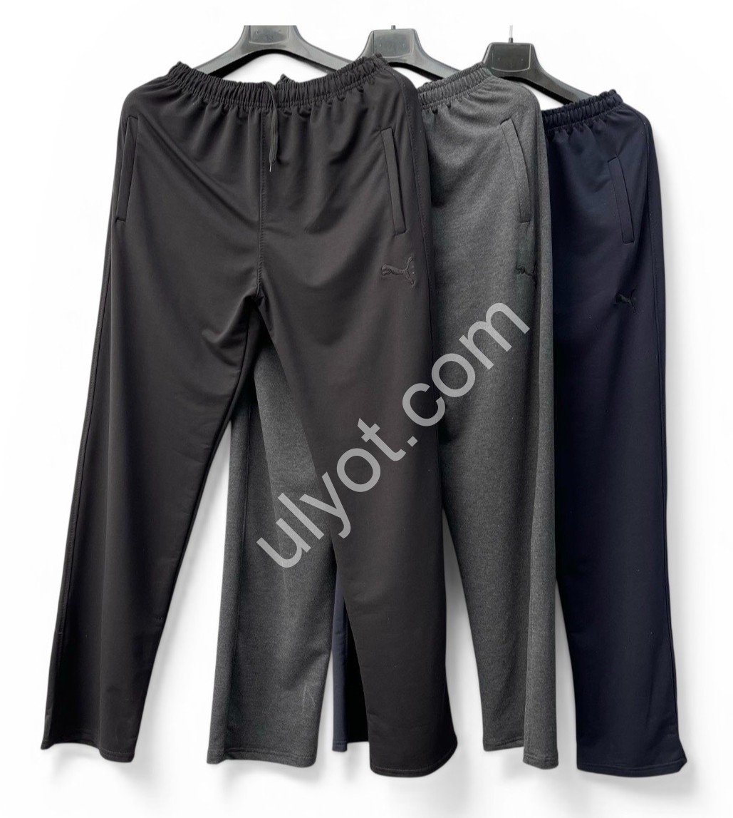 СПОРТ.ШТАНЫ P15 (46-54) ПРЯМОЙ Т.СИНИЙ 