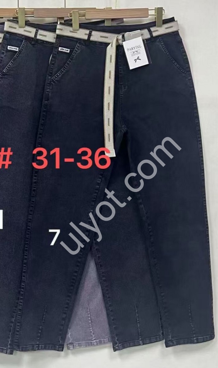 БРЮКИ (31-36) СЕРЫЙ 879-3