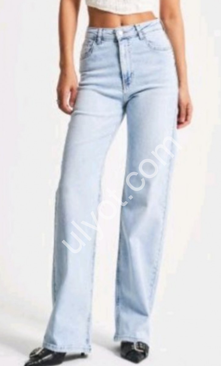 ДЖИНСИ IT'S BASIC (34-42) БЛАКИТНИЙ 3933/4s5/3