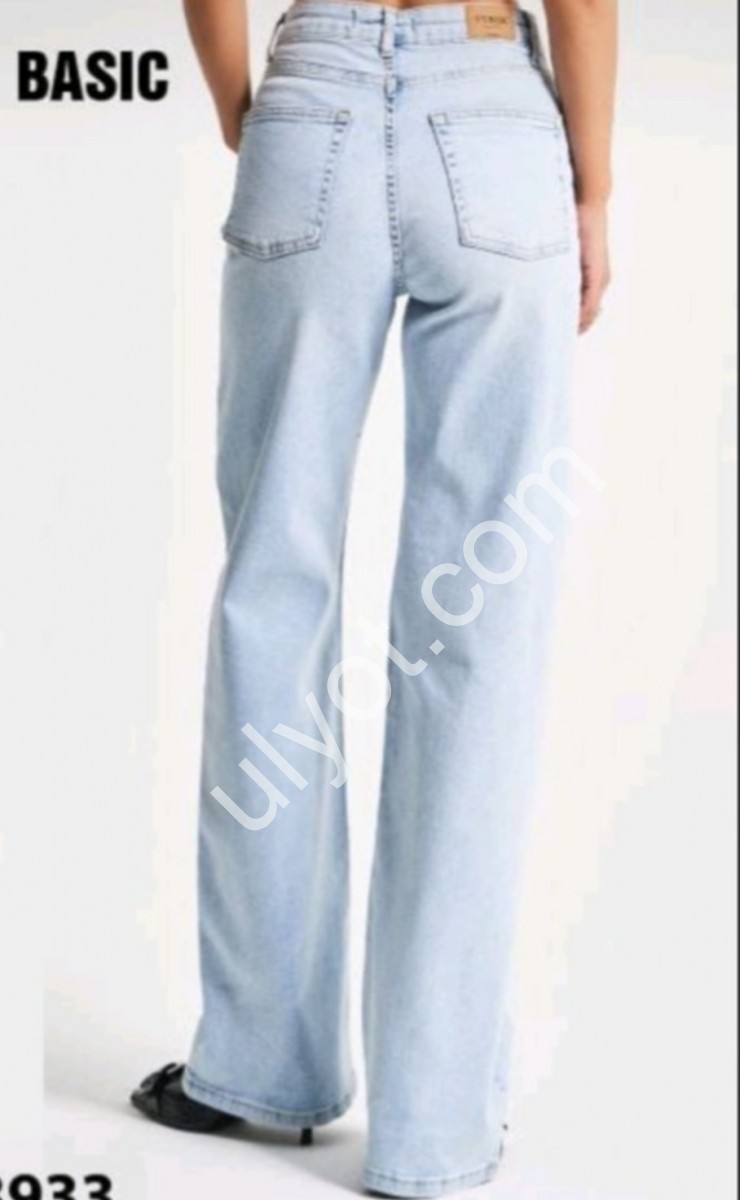 ДЖИНСИ IT'S BASIC (34-42) БЛАКИТНИЙ 3933/4s5/3