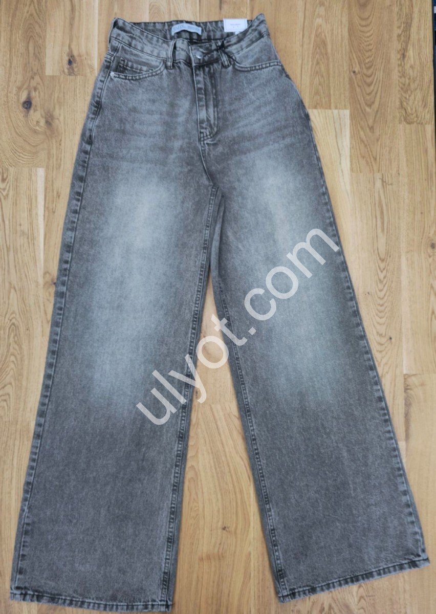 ДЖИНСЫ ELITE QUEEN (25-30) СЕРЫЙ 1312-383