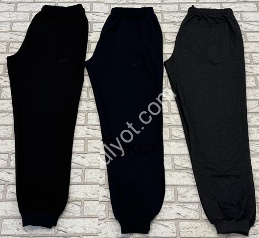 СПОРТ.ШТАНЫ N02 (50-58) МАНЖЕТ Т.СИНИЙ 12