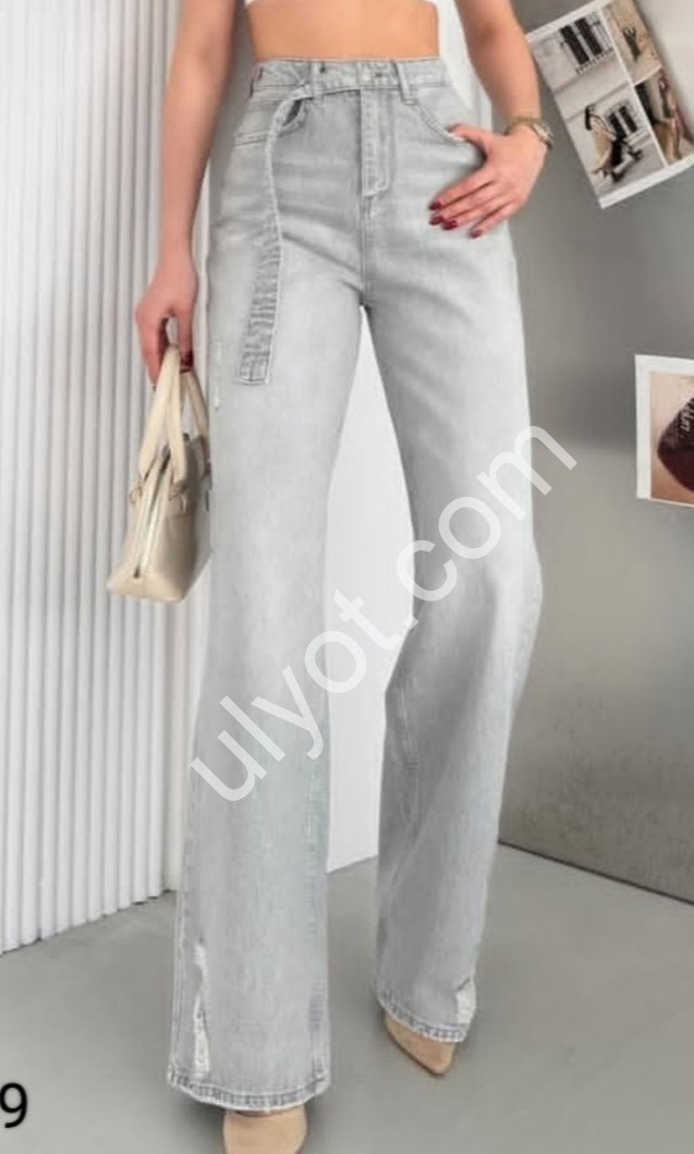ДЖИНСЫ WOMAN DENIM (34-42) СЕРЫЙ 325/1749