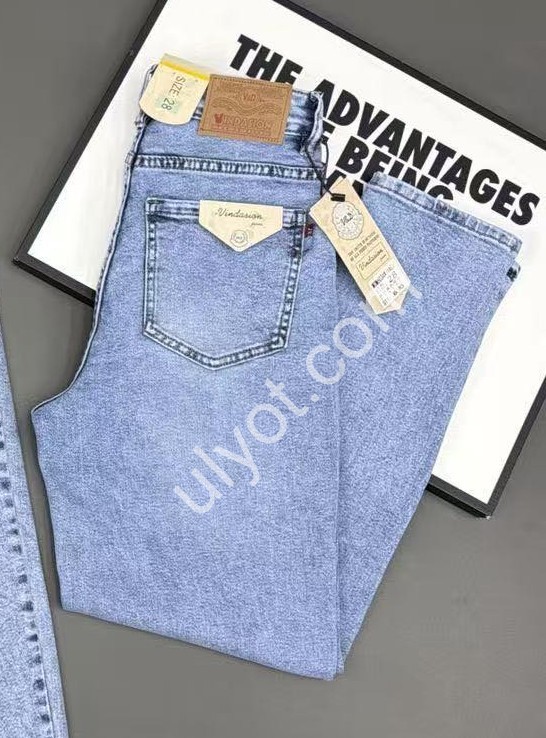 ДЖИНСИ V&D (28-33) БЛАКИТНИЙ 6034