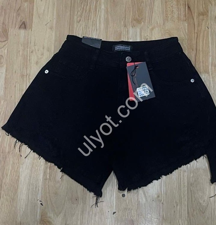 ШОРТИ RELUCKY (25-30) ЧОРНИЙ 55-1