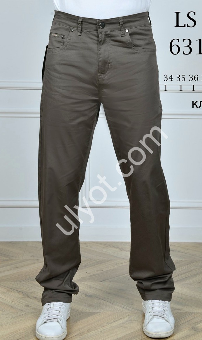 БРЮКИ LS JEANS (32-40) МОККО 6318B
