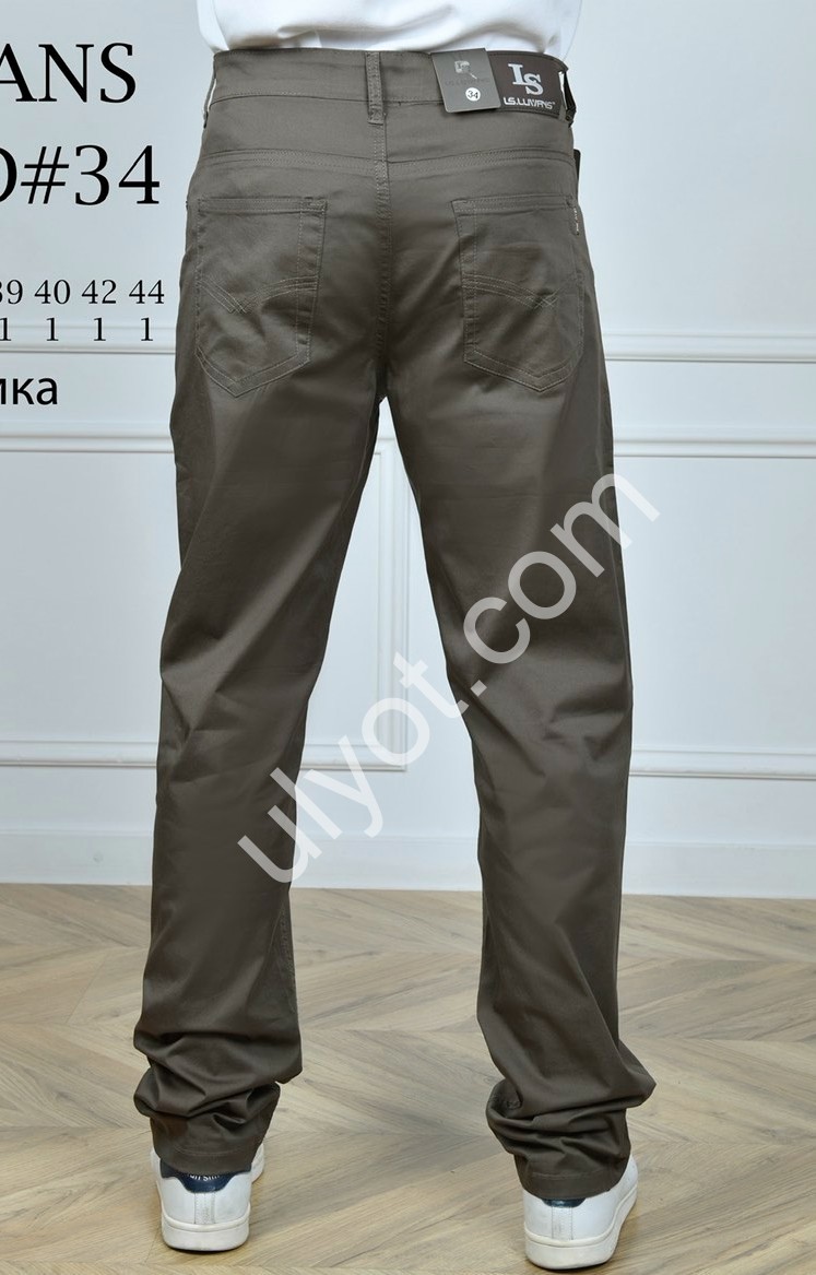 БРЮКИ LS JEANS (32-40) МОККО 6318B