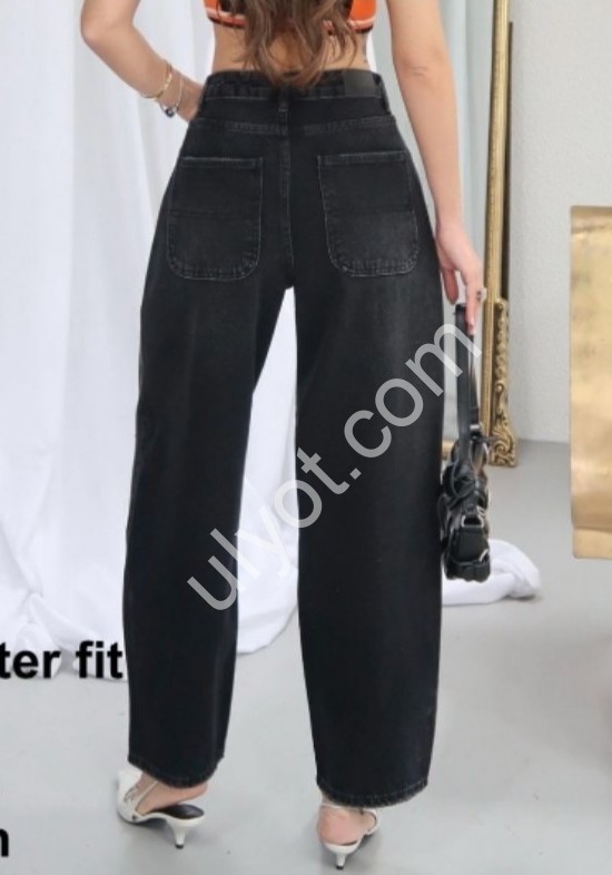 ДЖИНСЫ ZEO BASIC (34-42) ГРАФИТ 5317