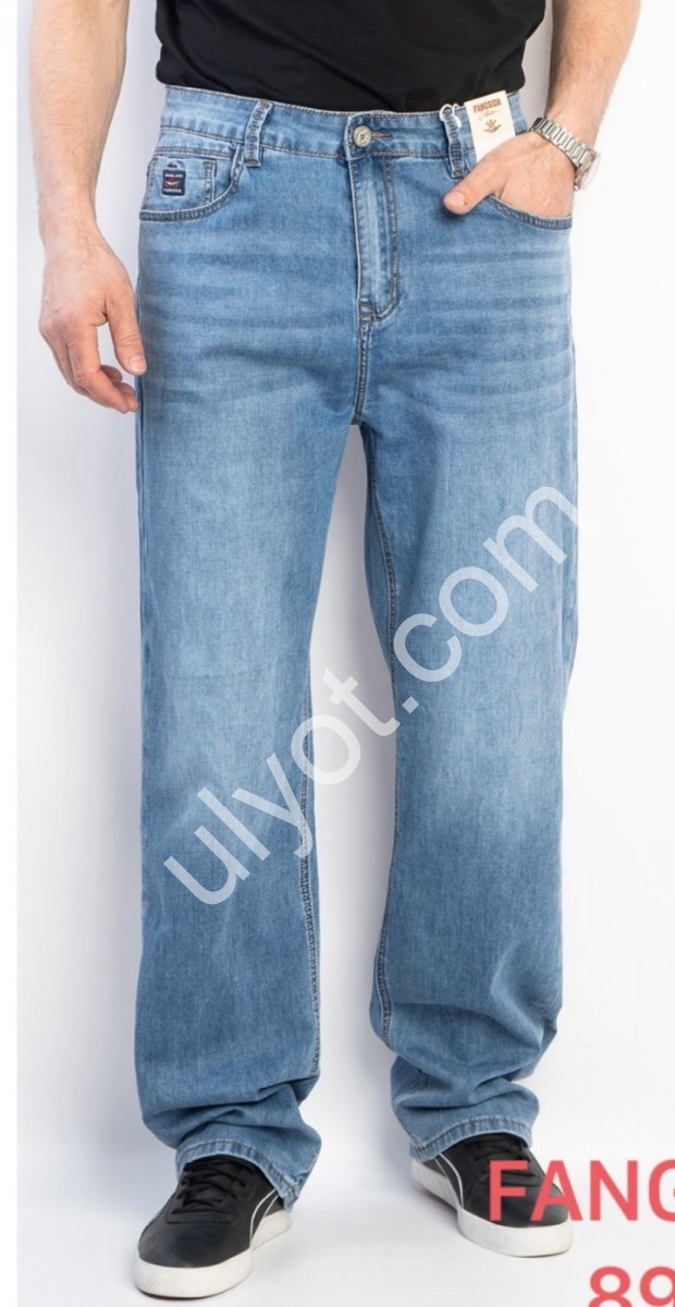 ДЖИНСЫ FANGSIDA (34-38) СИНИЙ 8906