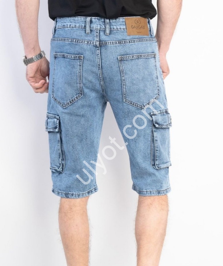 ШОРТЫ GAXGAX (32-40) СИНИЙ 8958