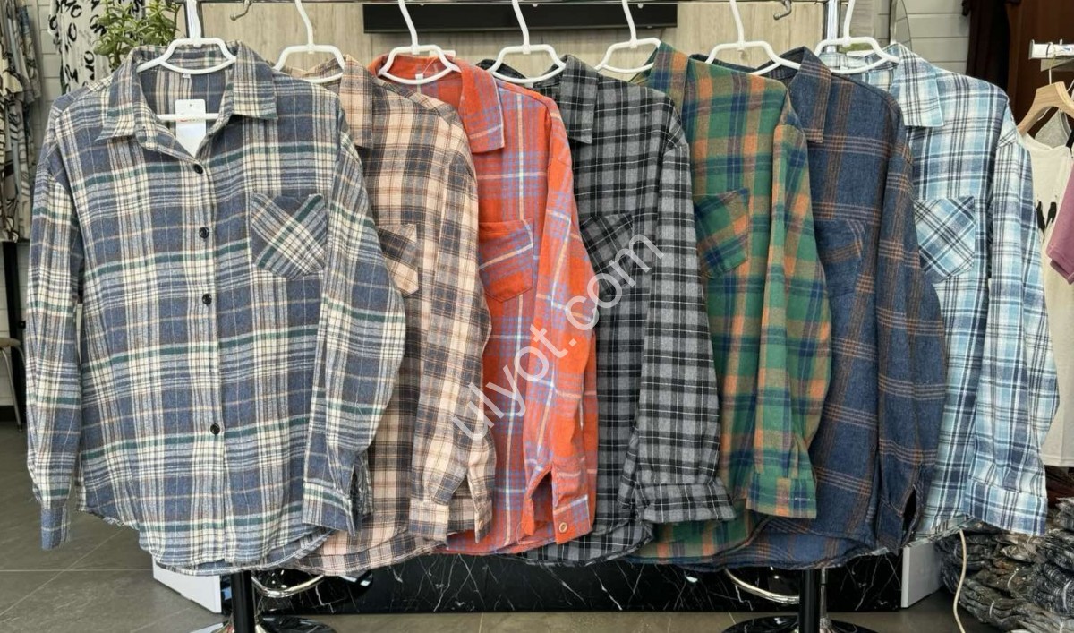 Сорочка (XL-4XL) Зелений 7762