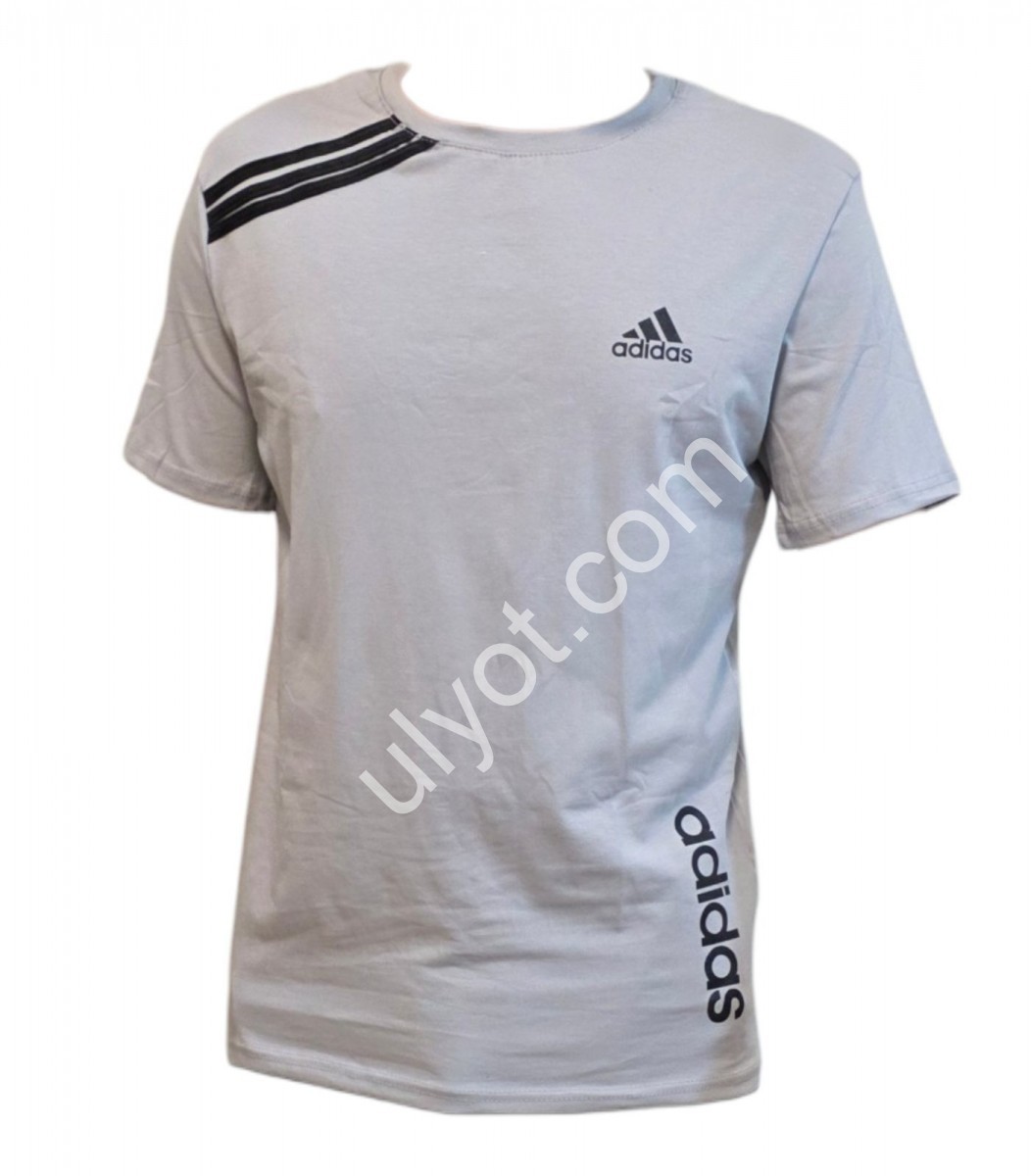 ФУТБОЛКА A01 (46-54) СЕРЫЙ 