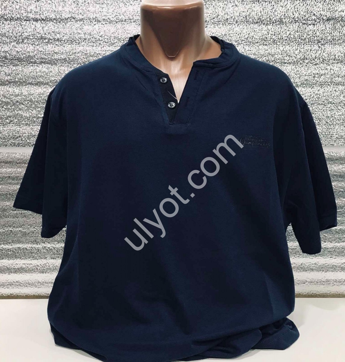 ФУТБОЛКА MADU (4XL-7XL) Т.СИНІЙ 1504