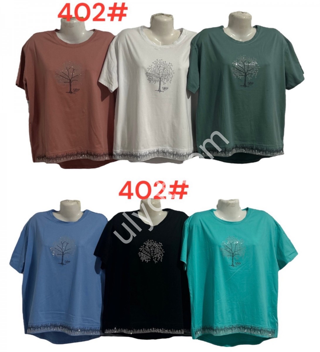 ФУТБОЛКА (ONESIZE 54-60) МИКС 402