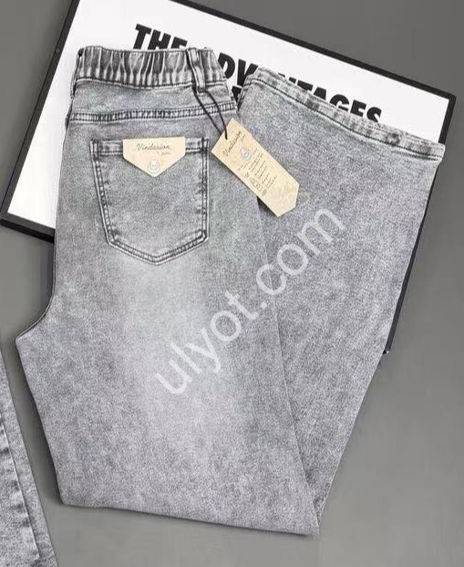 ДЖИНСИ V&D (30-36) СІРИЙ 7047