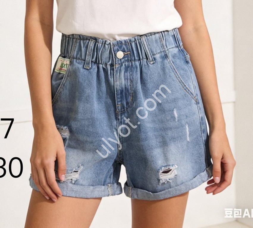 ШОРТИ (25-30) СИНІЙ 3037