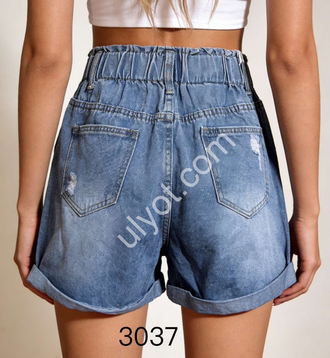 ШОРТИ (25-30) СИНІЙ 3037