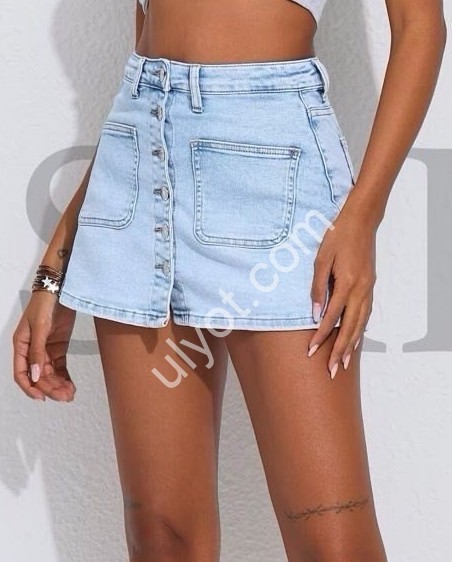 Спідниця-шорти M.SARA (XS-XL) БЛАКИТНИЙ 6026