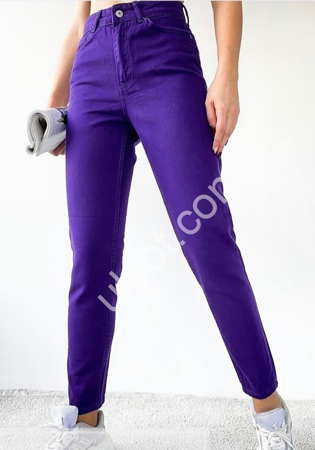 ДЖИНСЫ TOP SHOP (25-32) ФИОЛЕТ 6938