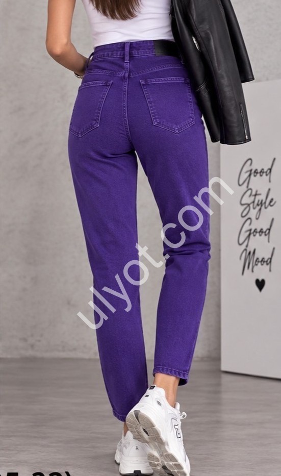 ДЖИНСЫ TOP SHOP (25-32) ФИОЛЕТ 6938