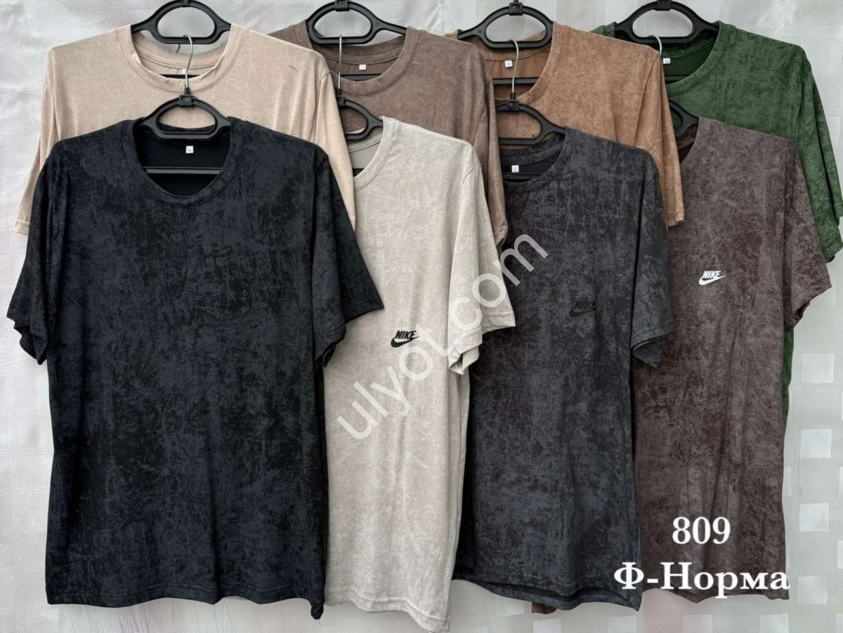 ФУТБОЛКА N02 (46-54) КОРИЧНЕВИЙ 809