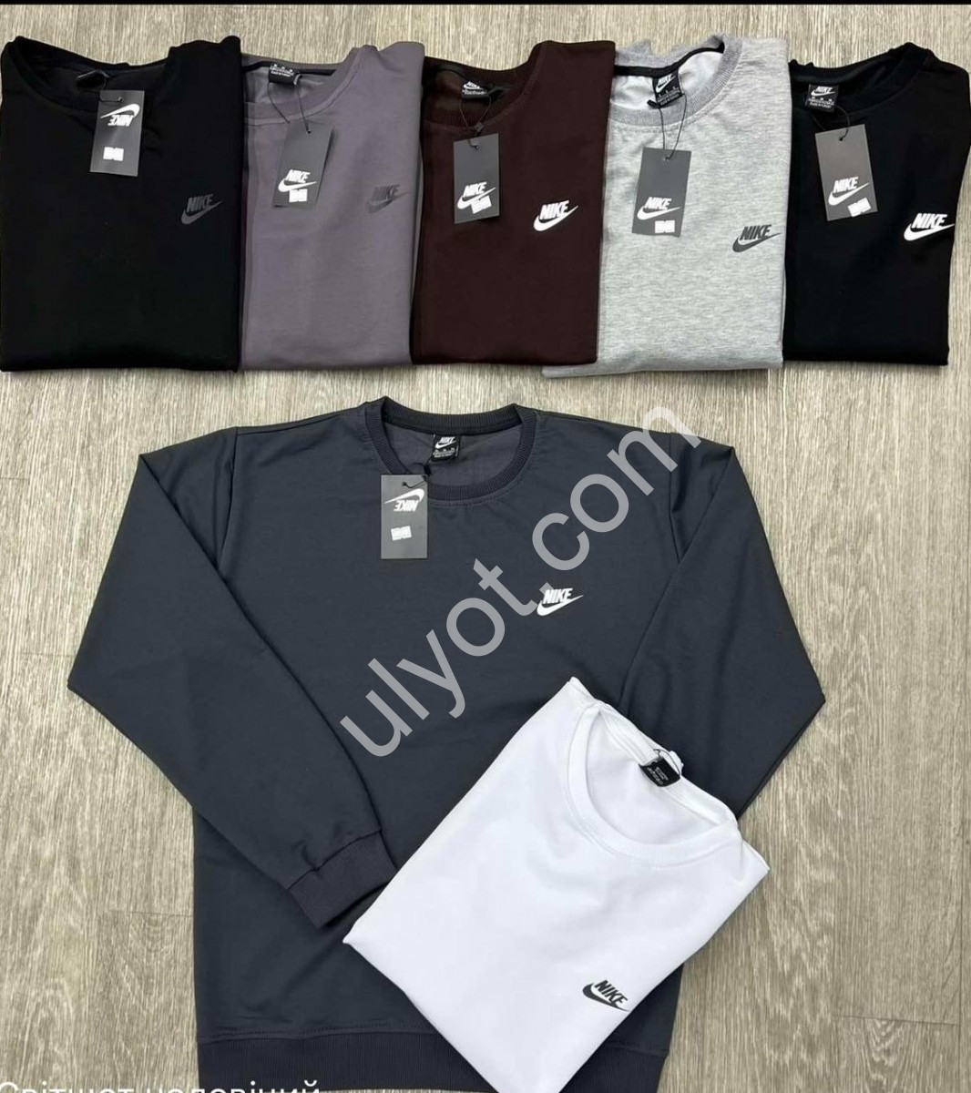 СВИТШОТ N02 (M-3XL) БЕЛЫЙ 90