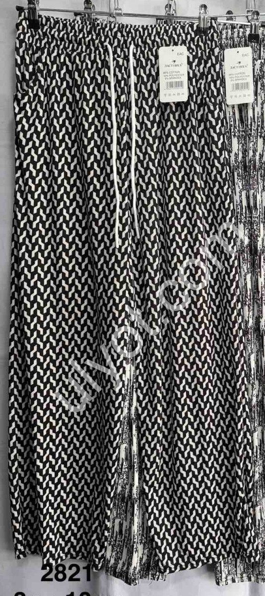 ШТАНИ (3XL-10XL) ПРЯМИЙ МІКС 2821