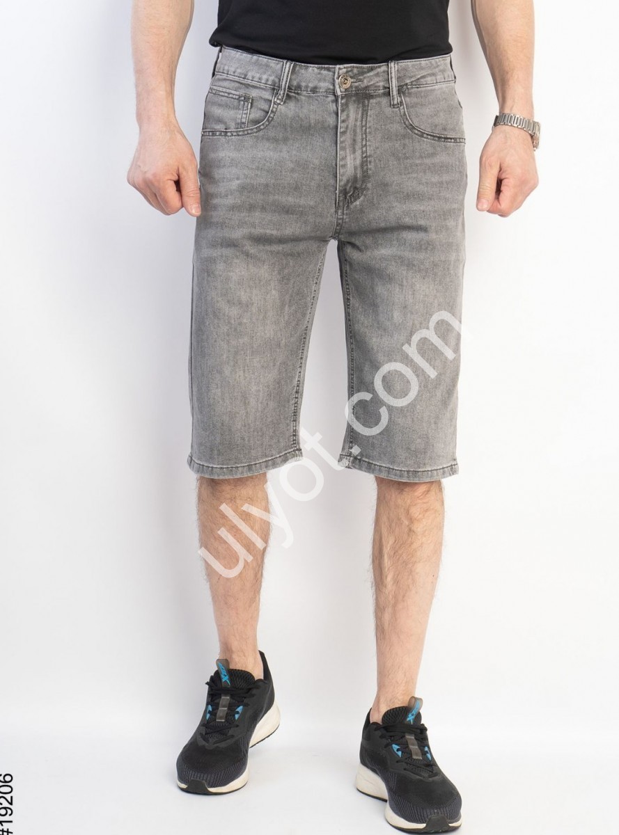 ШОРТЫ CAPTAIN (32-38) СЕРЫЙ 19206