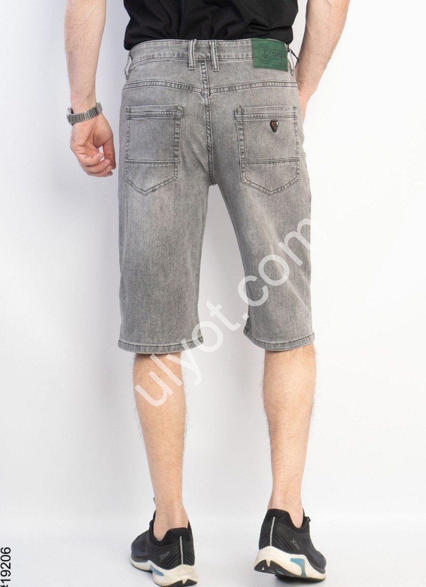 ШОРТЫ CAPTAIN (32-38) СЕРЫЙ 19206