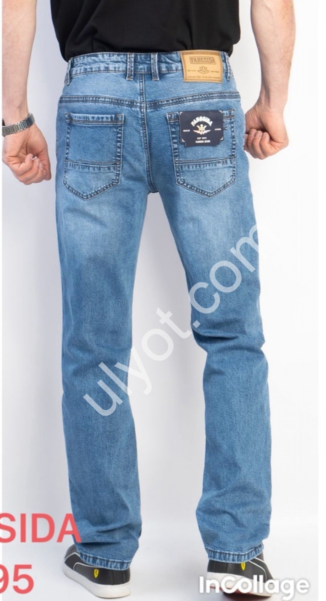 ДЖИНСИ FANGSIDA (32-38) СИНІЙ 8895