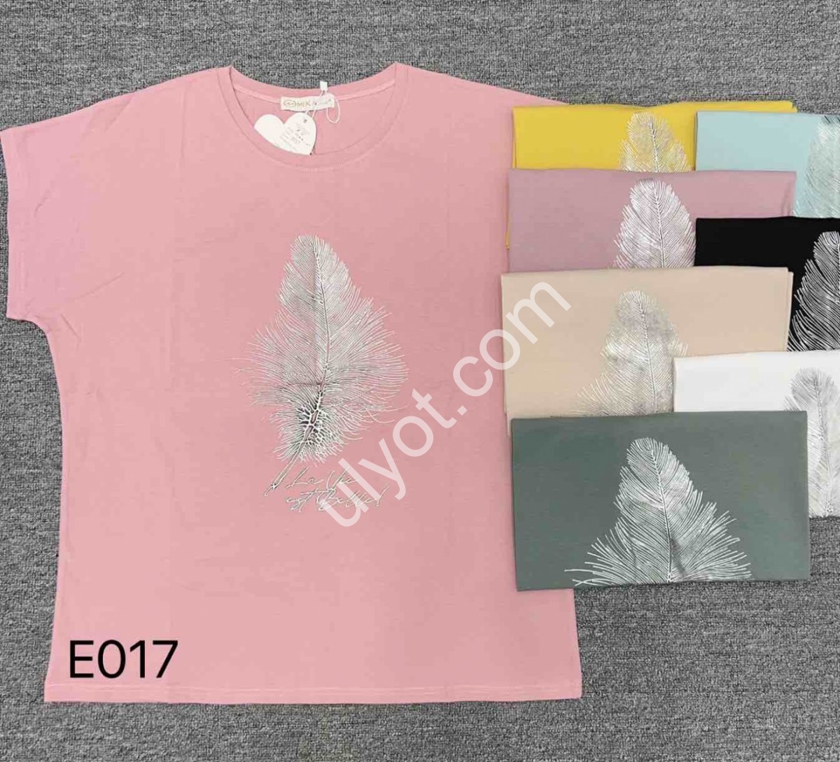 ФУТБОЛКА (ONE SIZE 50-54) МІКС E017