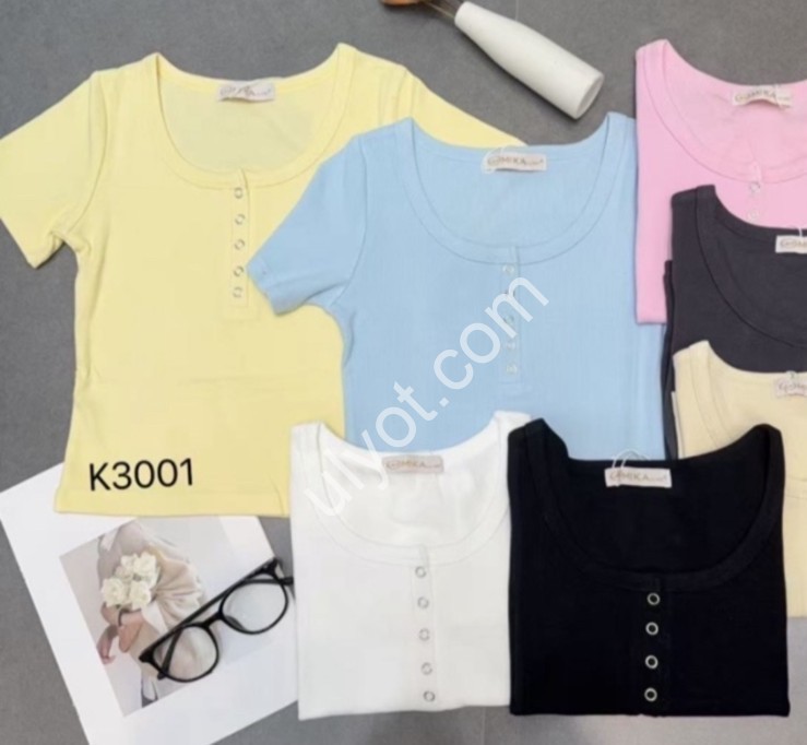 ФУТБОЛКА (ONE SIZE 44-48) МИКС K3001