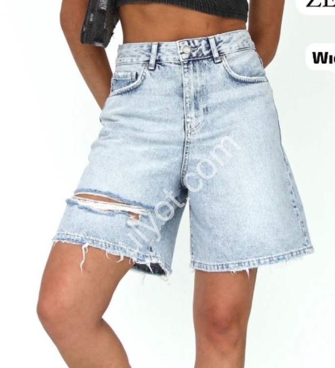 ШОРТЫ ZEO BASIC (34-42) ГОЛУБОЙ 4875