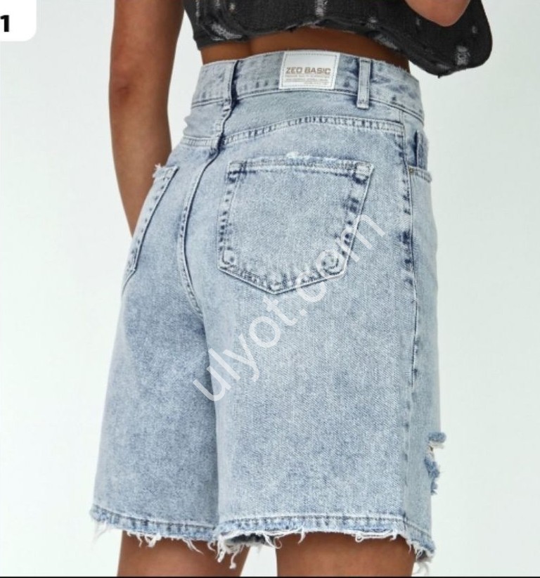 ШОРТЫ ZEO BASIC (34-42) ГОЛУБОЙ 4875