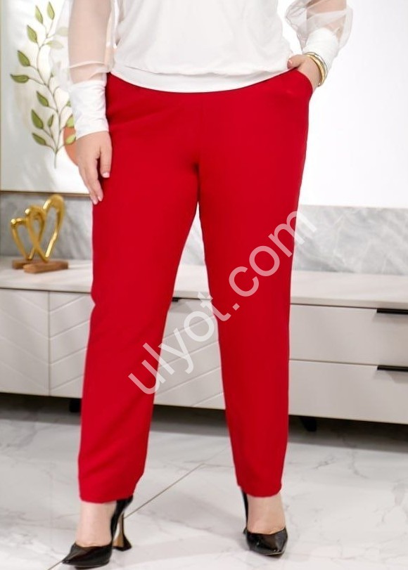 БРЮКИ (50-56) КРАСНЫЙ 17191