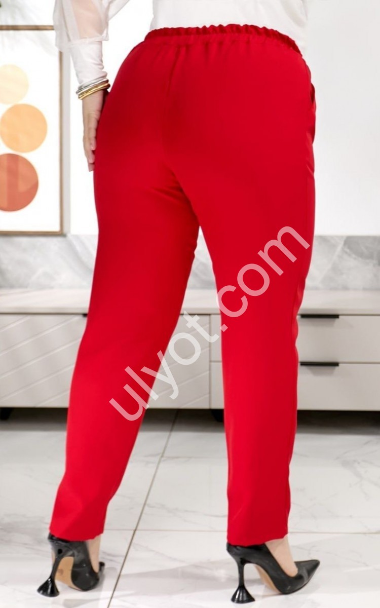 БРЮКИ (50-56) КРАСНЫЙ 17191