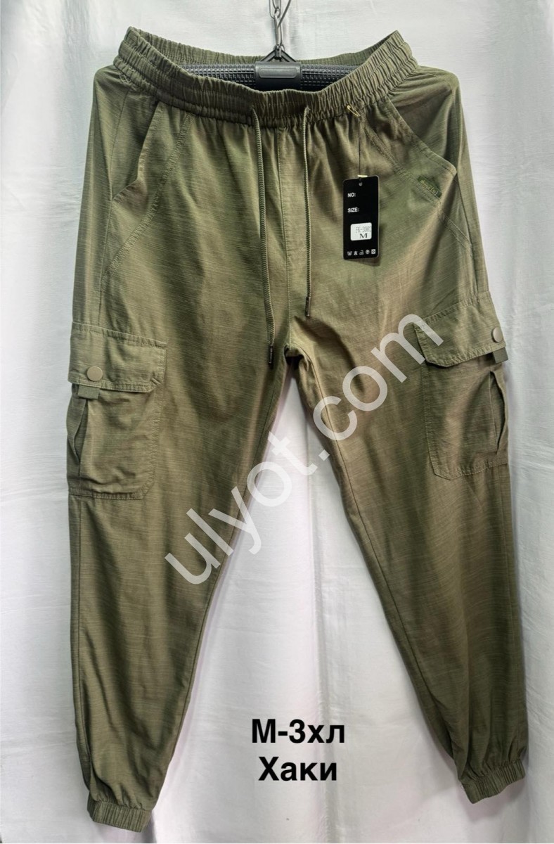 ШТАНИ (M-3XL) МАНЖЕТ ХАКІ 3002