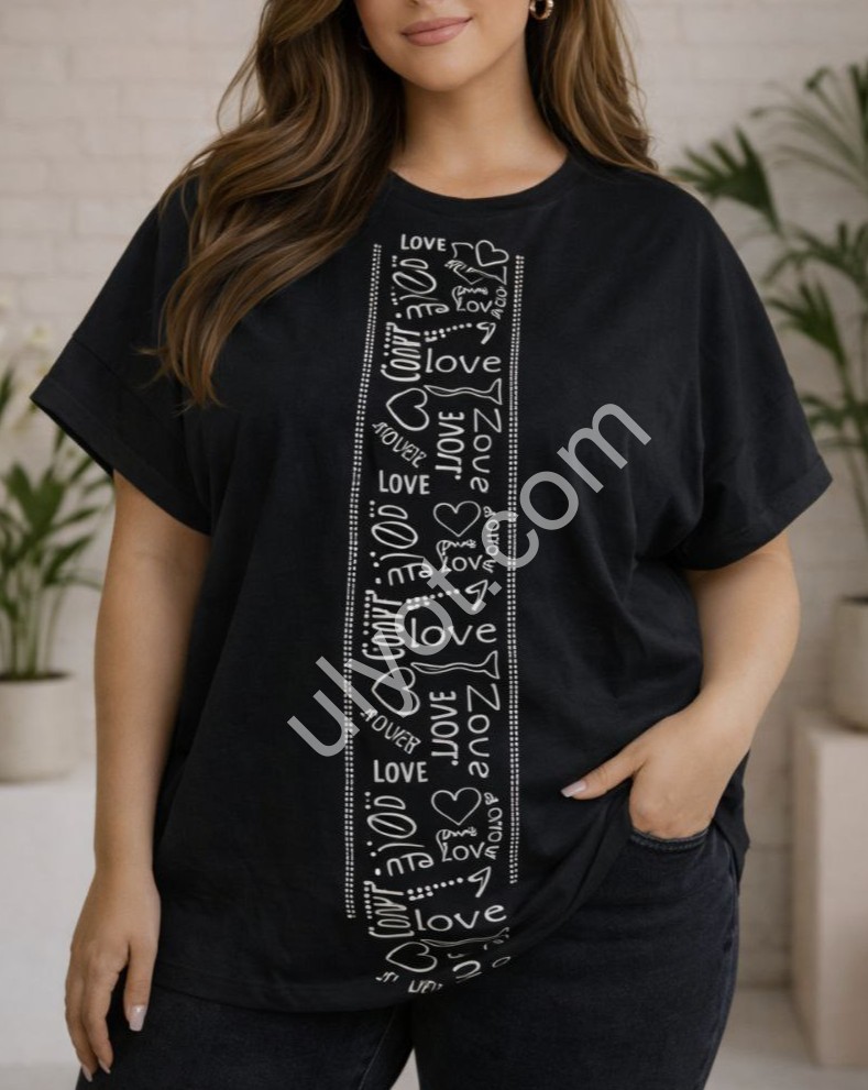 ФУТБОЛКА (ONESIZE 42-50) ЧЕРНЫЙ 135